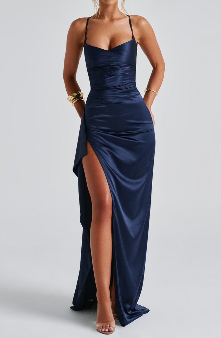 Kim | Women's Spaghetti Strap Maxi Dress