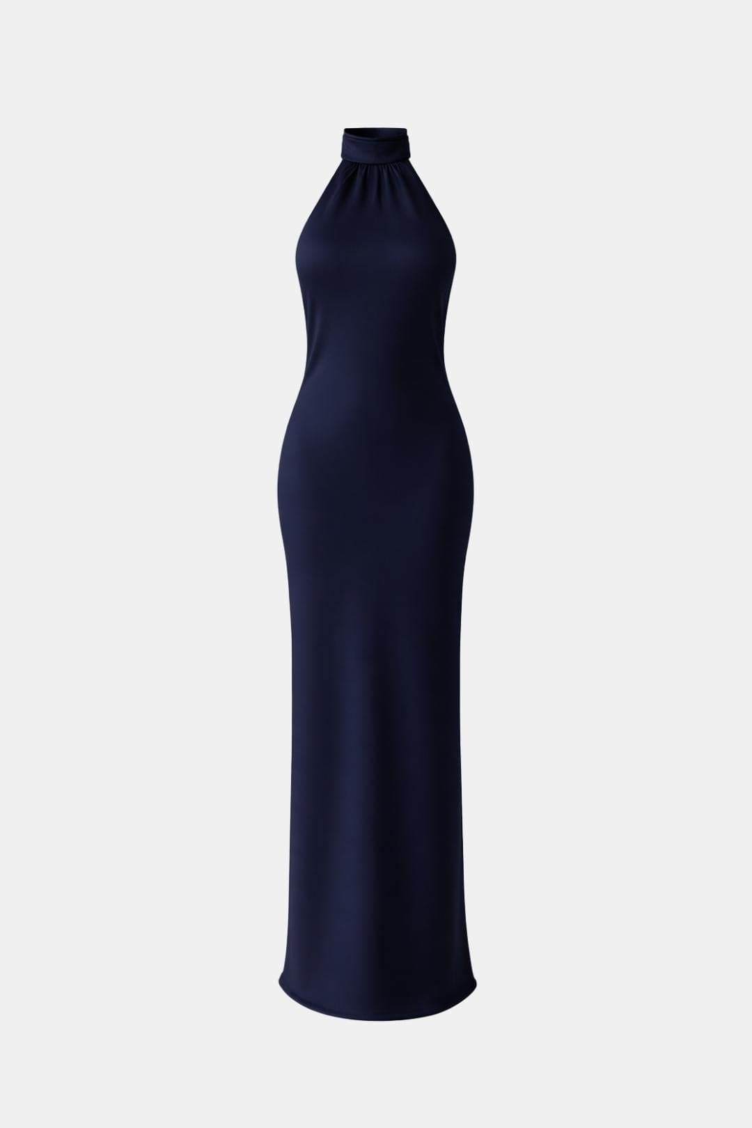 Kristen | Women's Sleeveless Halter Maxi Dress