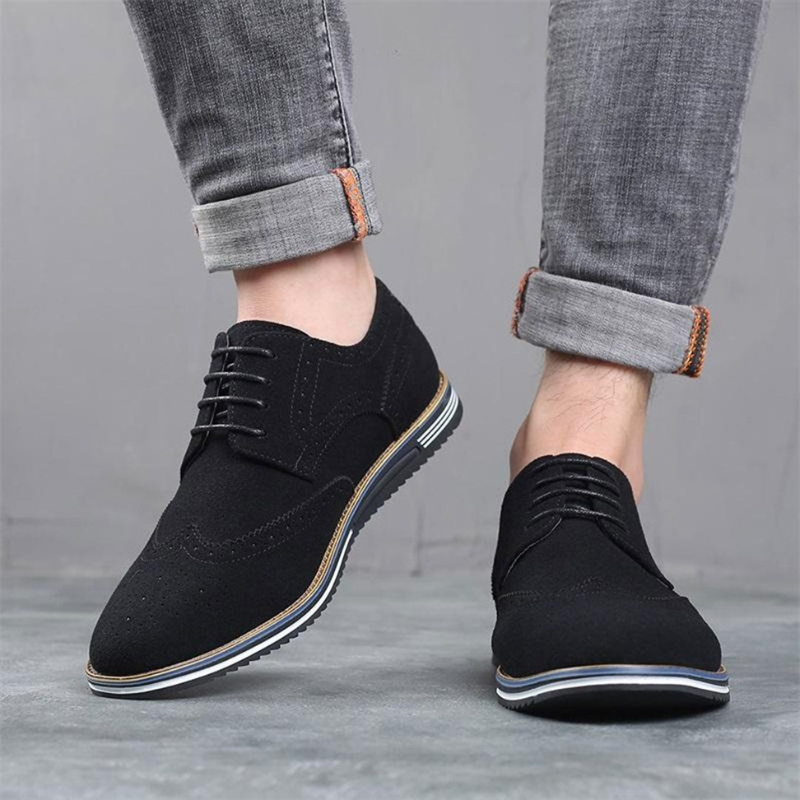 Logan | Men's Wingtip Lace-Up Oxford Shoes