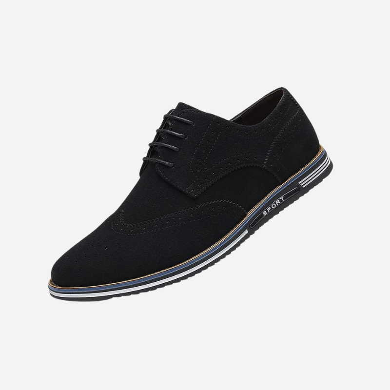 Logan | Men's Wingtip Lace-Up Oxford Shoes