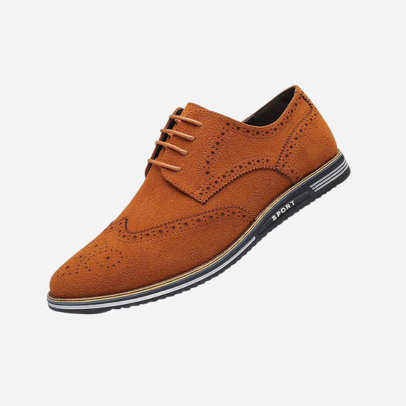 Logan | Men's Wingtip Lace-Up Oxford Shoes