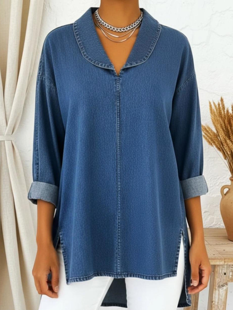 Lola | Women's Long Sleeve Tunic Blouse