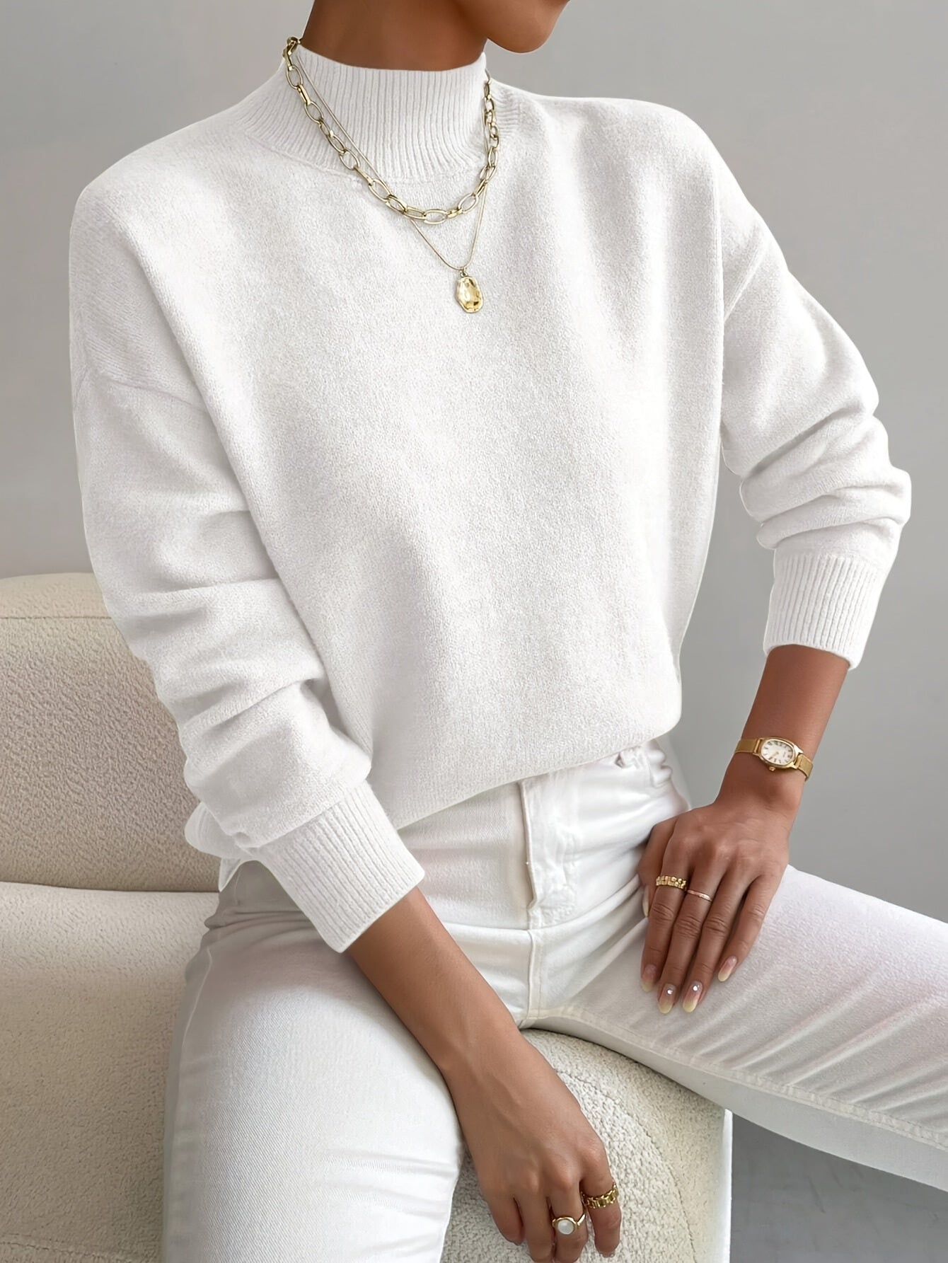 Ella | Women Elegant Turtleneck Sweater