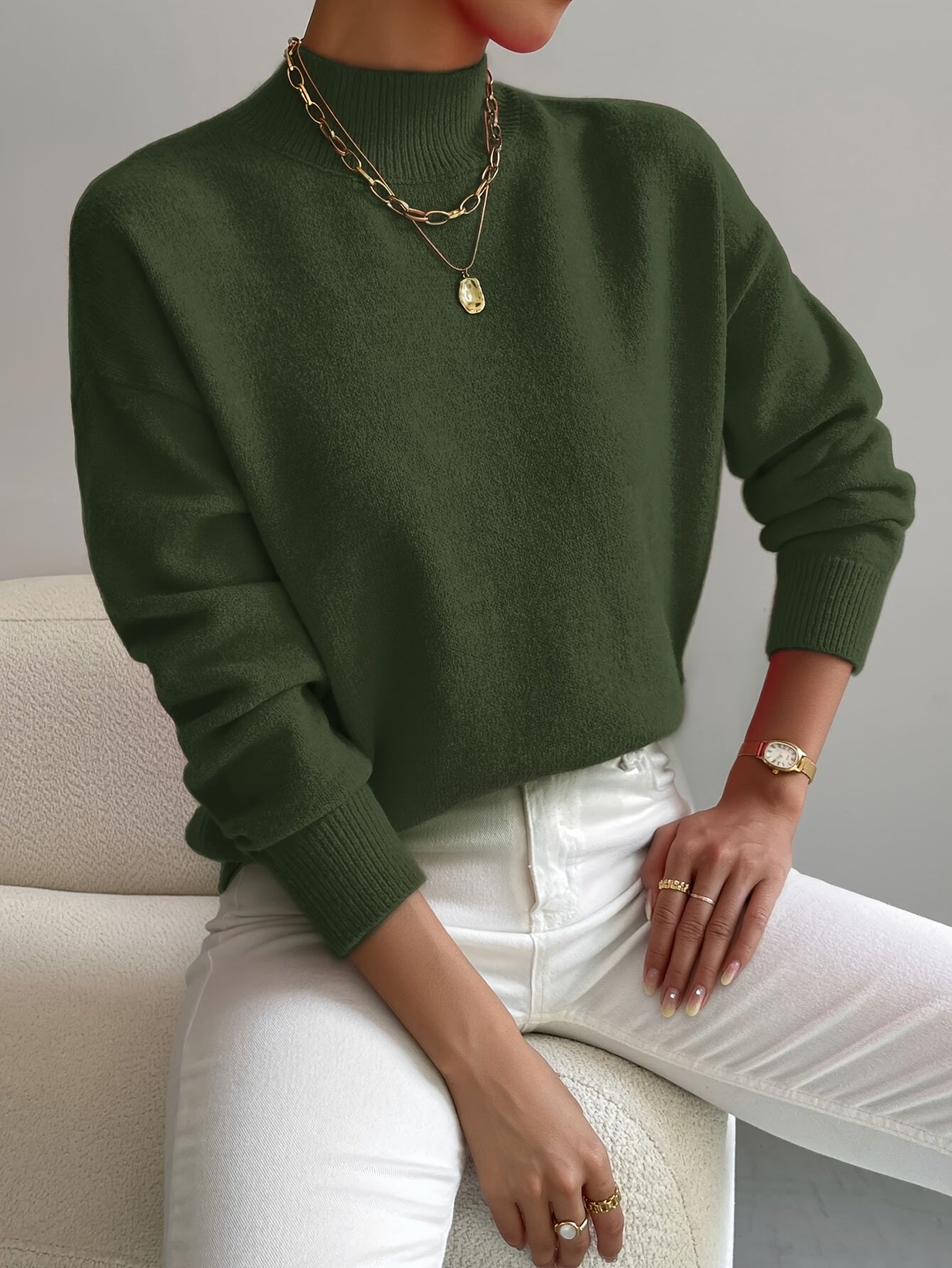 Ella | Women Elegant Turtleneck Sweater