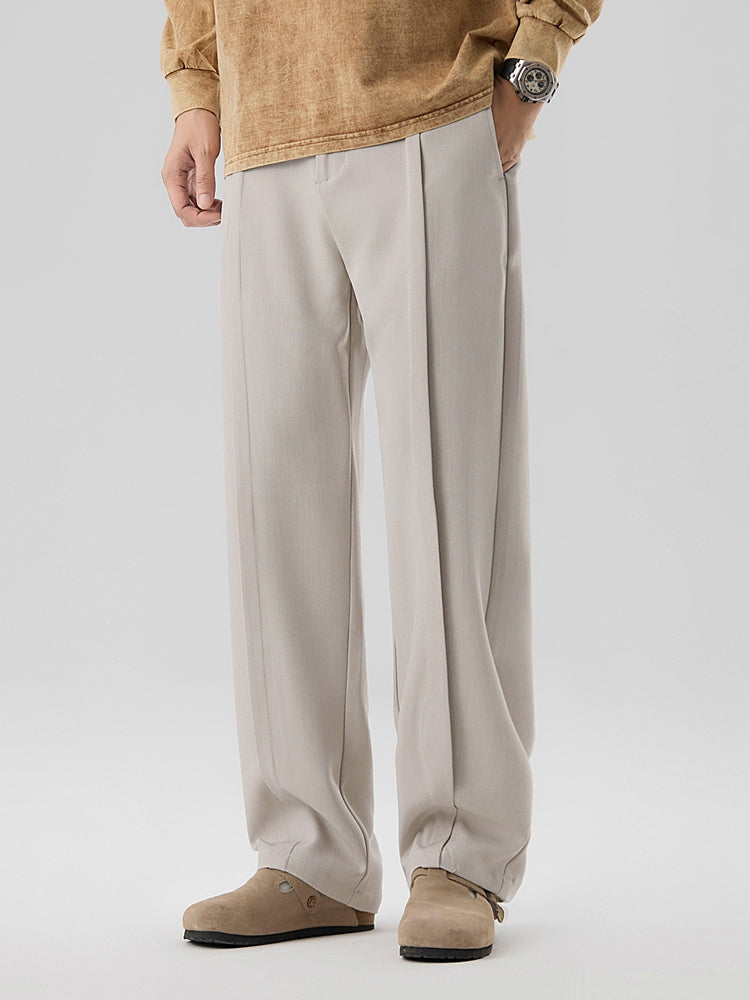 Mark | Men's Pleated Straight Leg Dress Pants