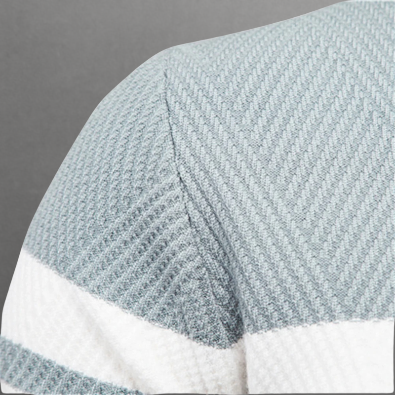 Michael | Men's Striped Crew Neck Sweater