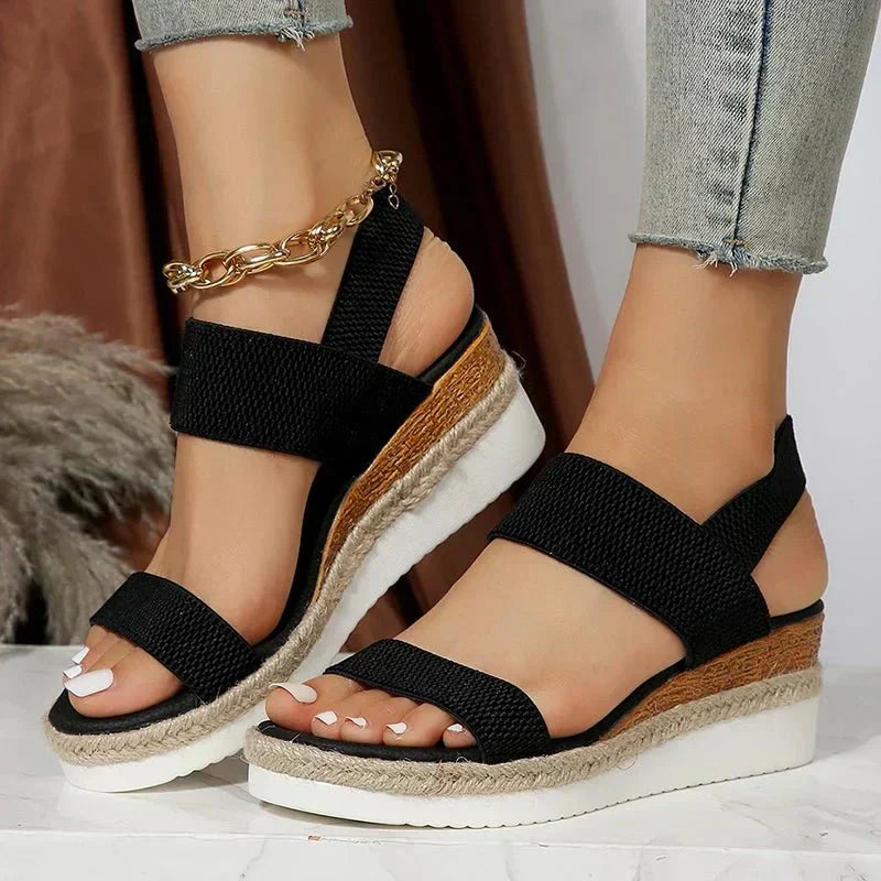 Penelope | Women Orthopedic Platform Strap Sandal