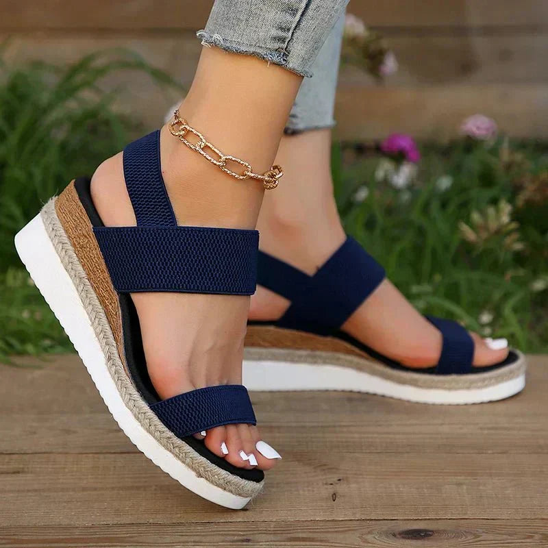 Penelope | Women Orthopedic Platform Strap Sandal
