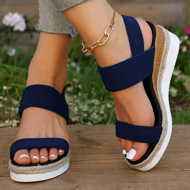 Penelope | Women Orthopedic Platform Strap Sandal