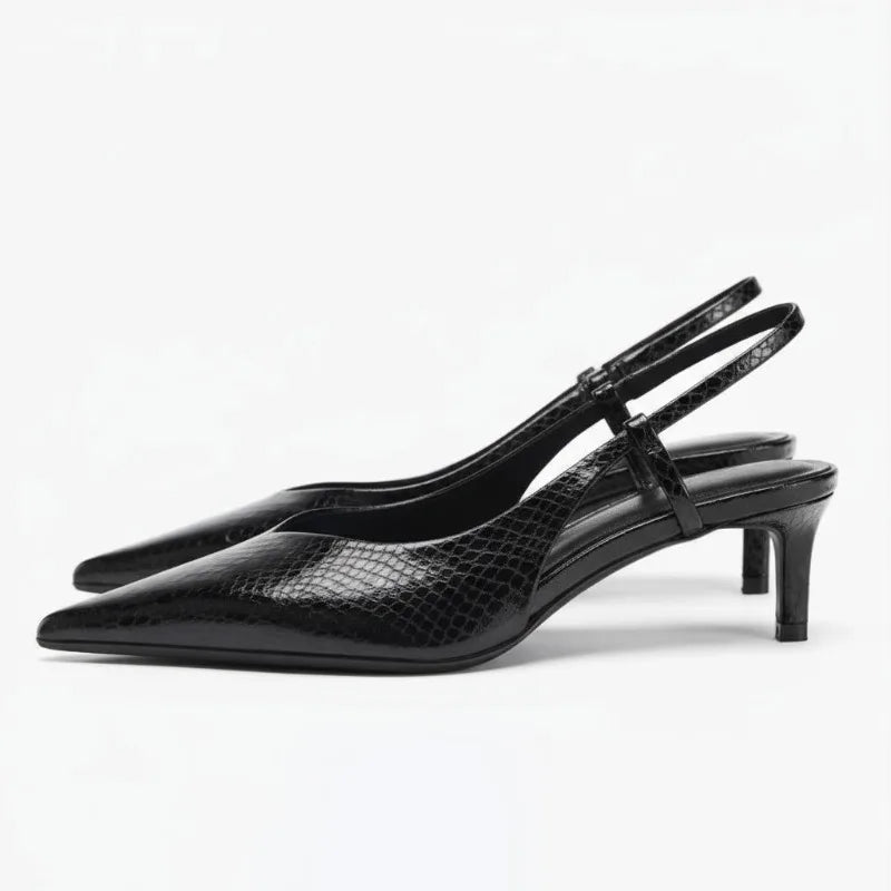 Monica | Women's Pointed Toe Slingback Heels