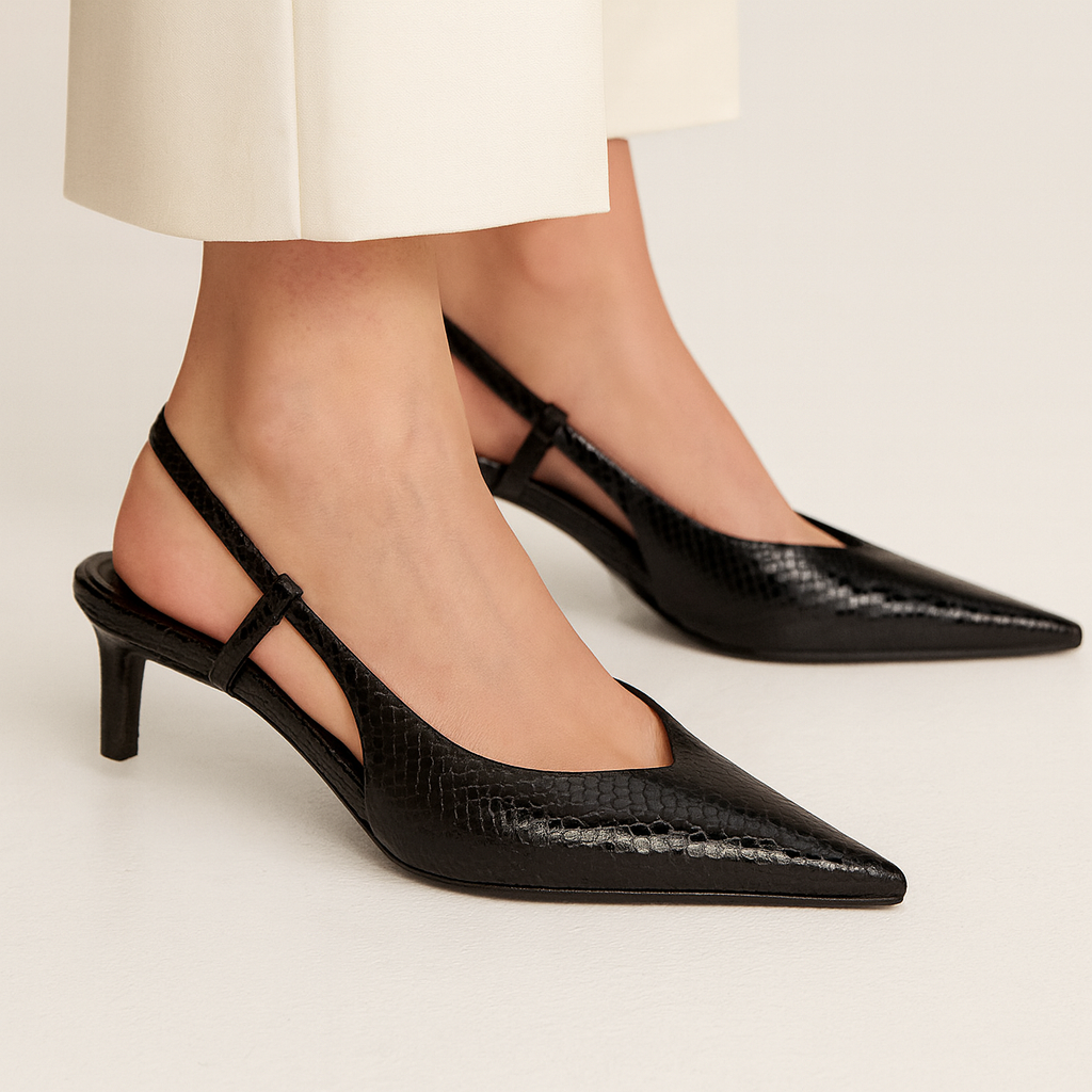 Monica | Women's Pointed Toe Slingback Heels