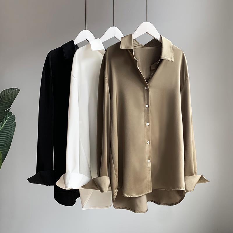 Nadia | Women's Long Sleeve Button-Down Blouse