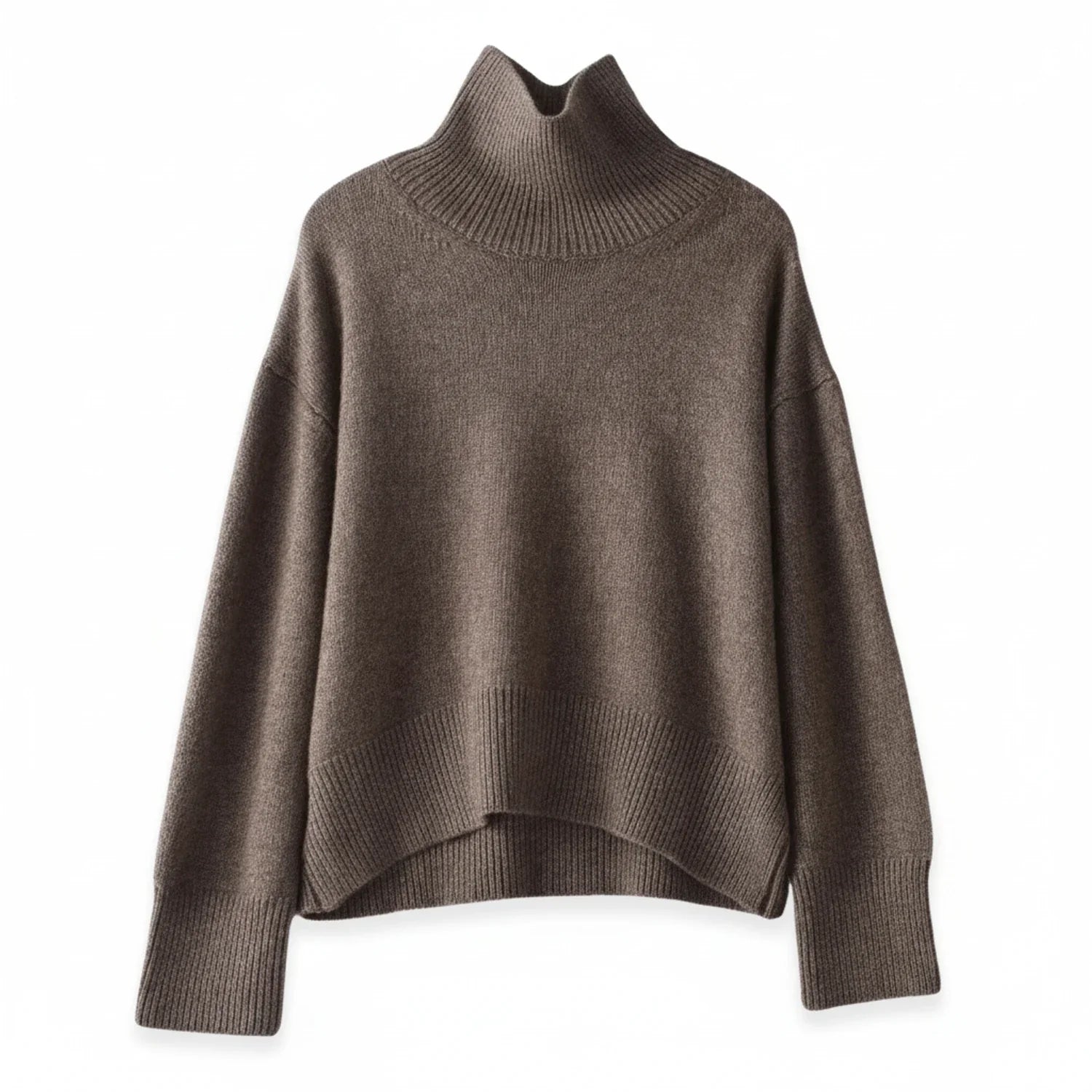 Oversized Turtleneck Sweater for Women