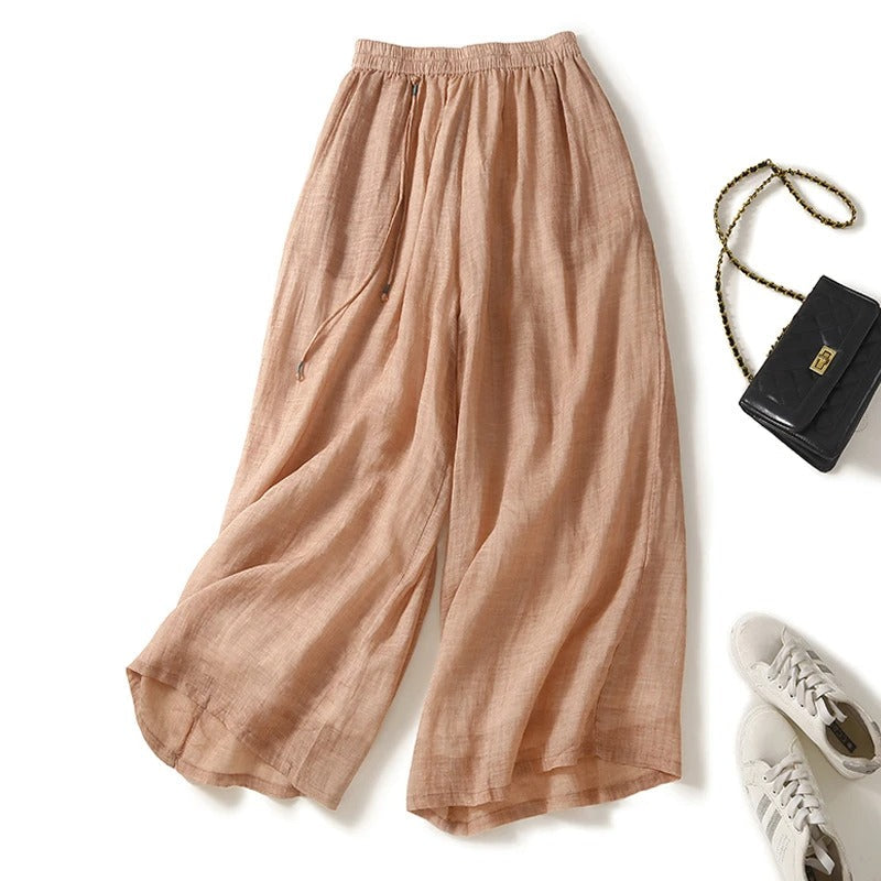 Patricia | Women's High-Waisted Wide Leg Pants