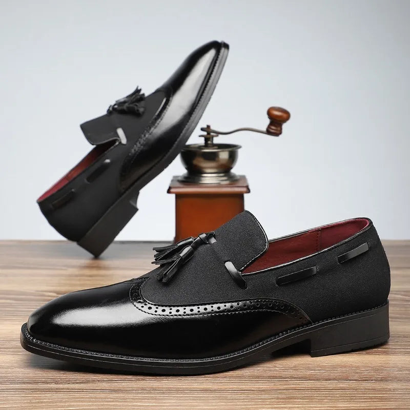 Raymond | Men's Tassel Slip-On Dress Loafers