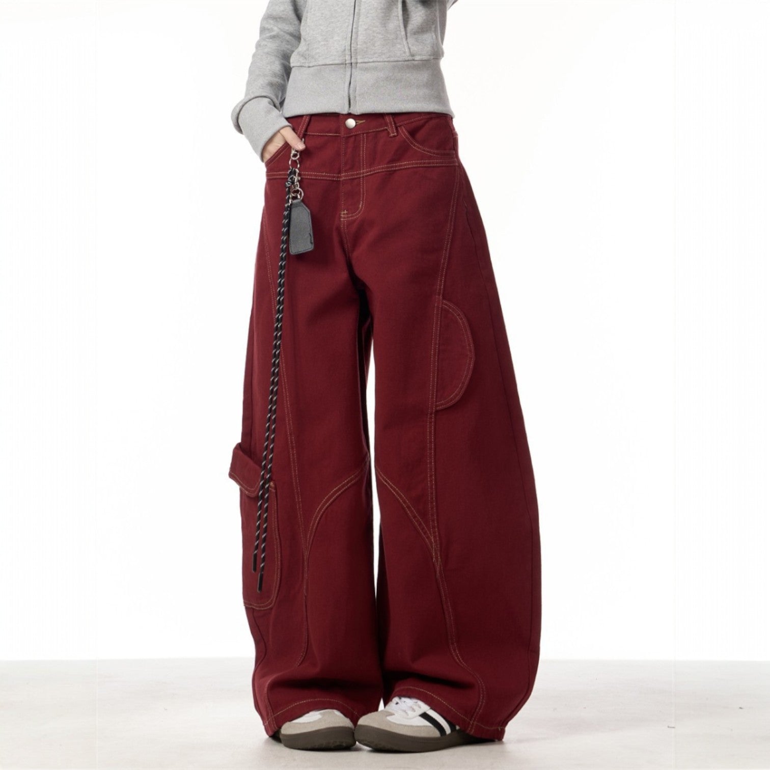 Sarah | Women's Cargo Wide Leg Pants