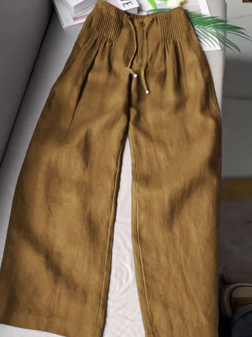 Robin | Women's High-Waisted Wide Leg Pants