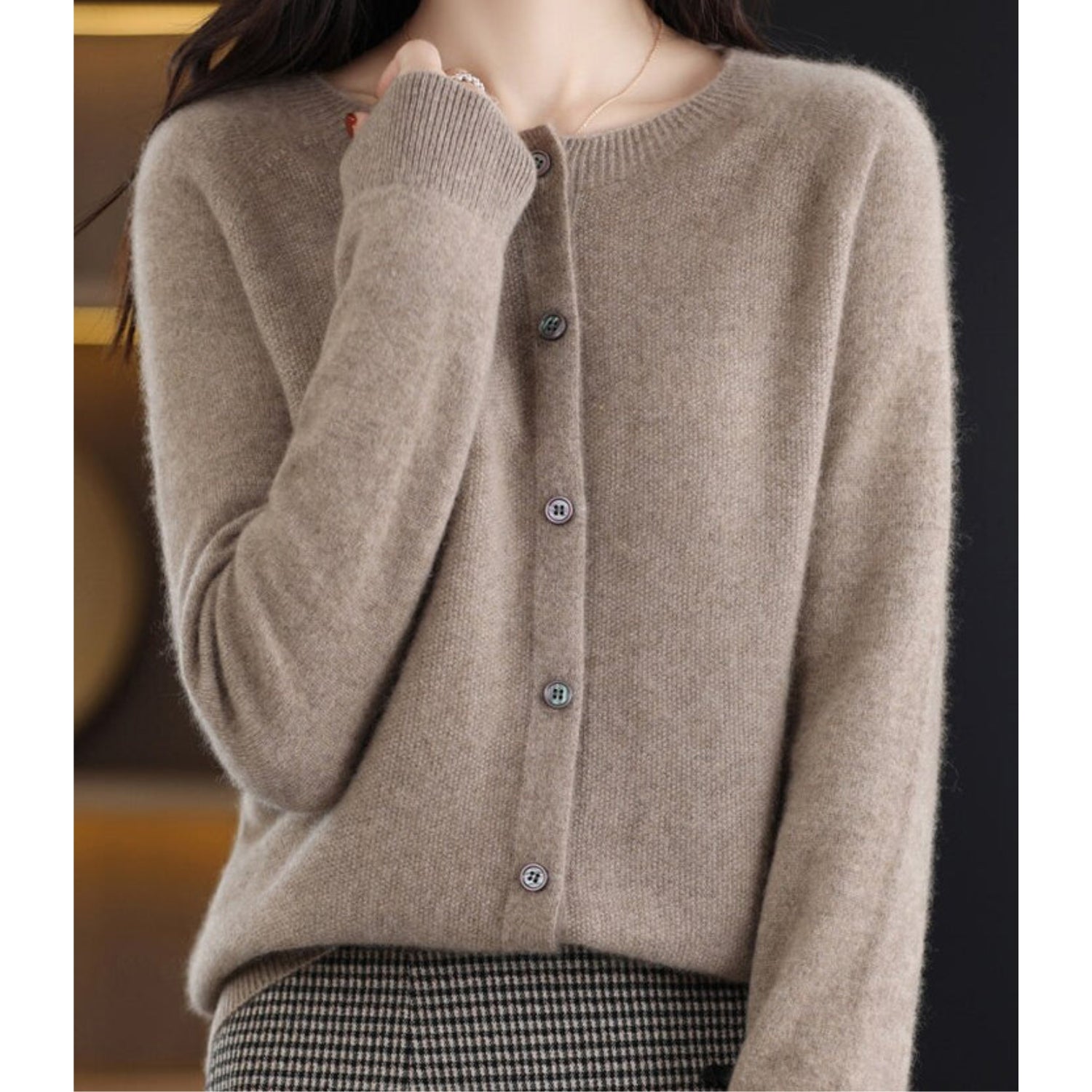 Rosemary | Women's Button-Down Fitted Cardigan