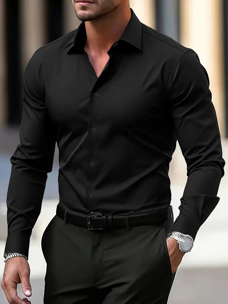 Rudy | Men's Long Sleeve Button-Down Shirt