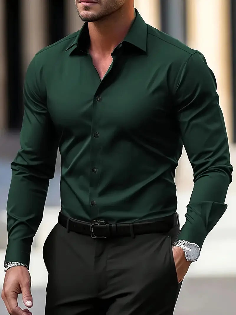 Rudy | Men's Long Sleeve Button-Down Shirt