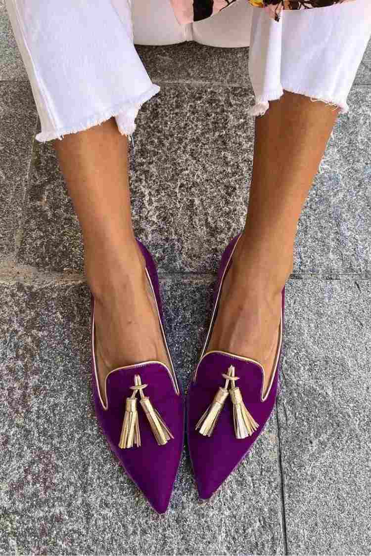 Selena | Women's Pointed Toe Slip-On Loafers