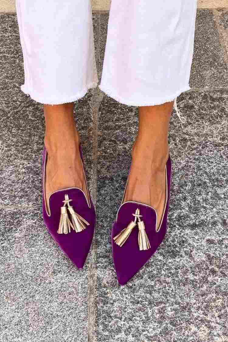 Selena | Women's Pointed Toe Slip-On Loafers