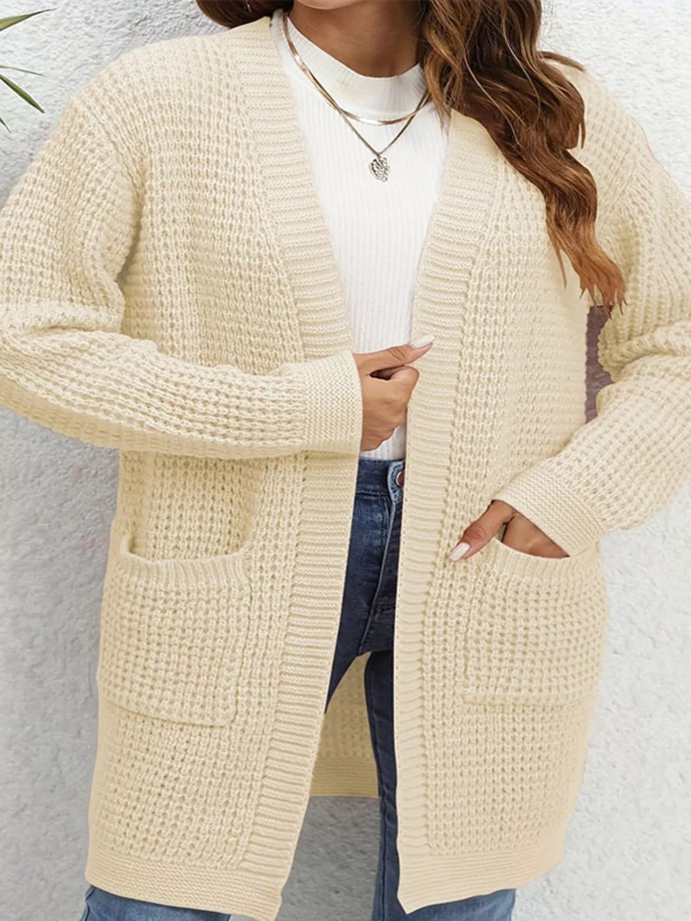 Sheryl | Women's Open Front Knit Cardigan