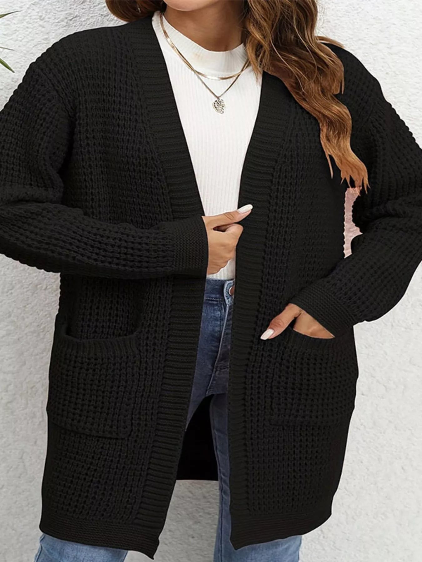 Sheryl | Women's Open Front Knit Cardigan