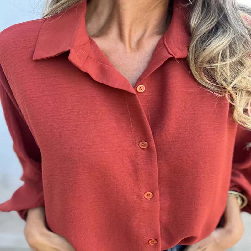 Stella | Women's Button-Down Relaxed Fit Blouse