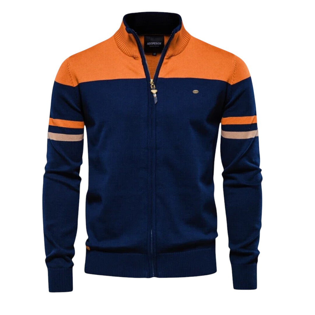 Sam | Men Classic Warm Zip Pullover Sweater