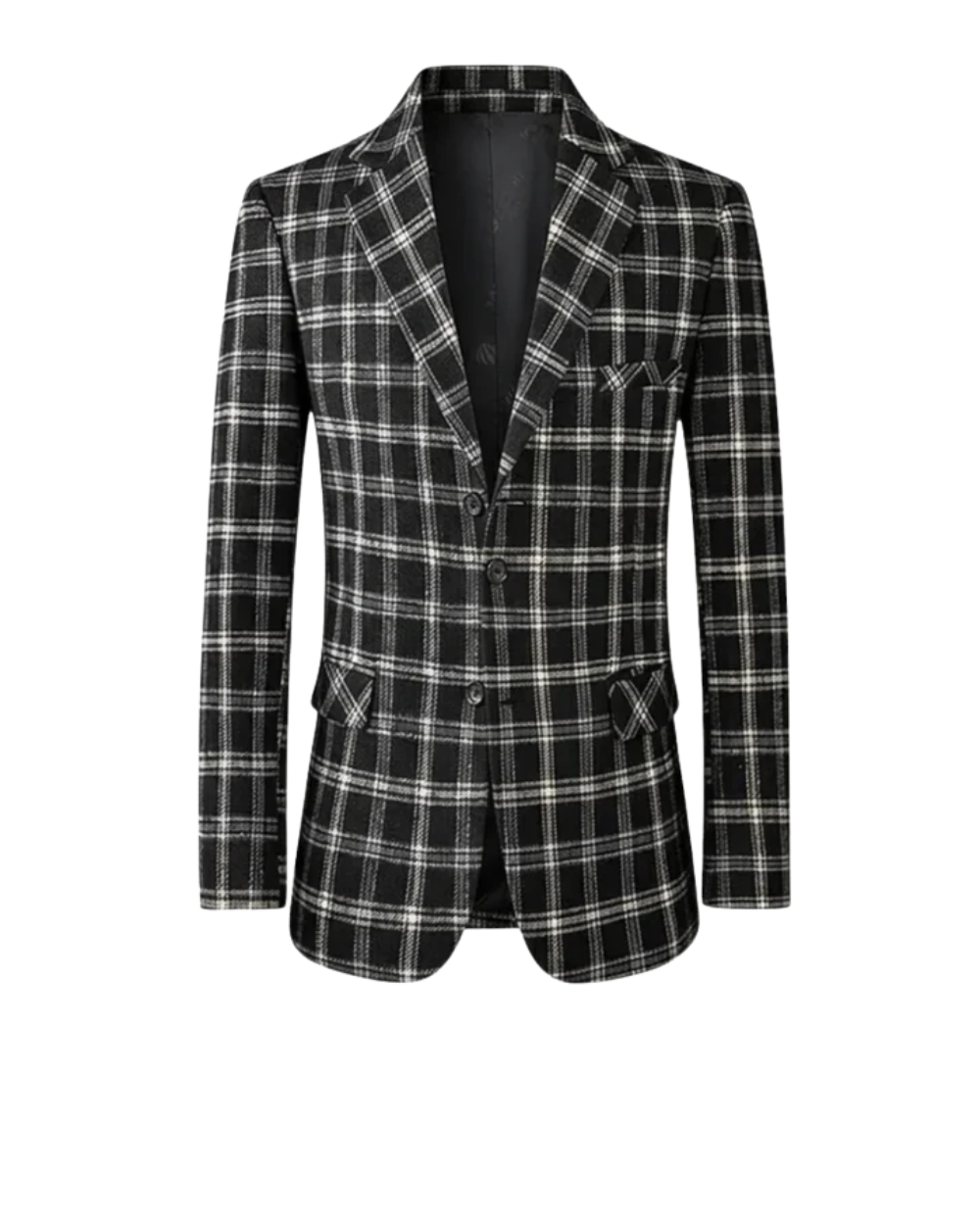 Wes | Men Refined Plaid Tailored Blazer
