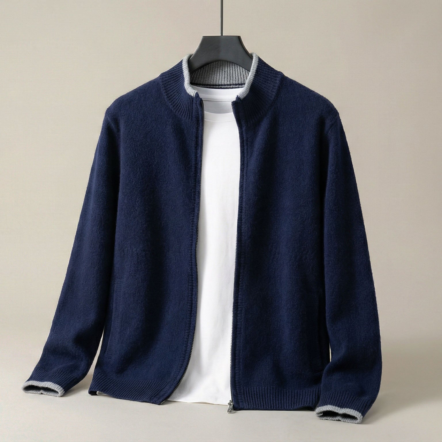 Victor | Men's Zip-Up Sweater