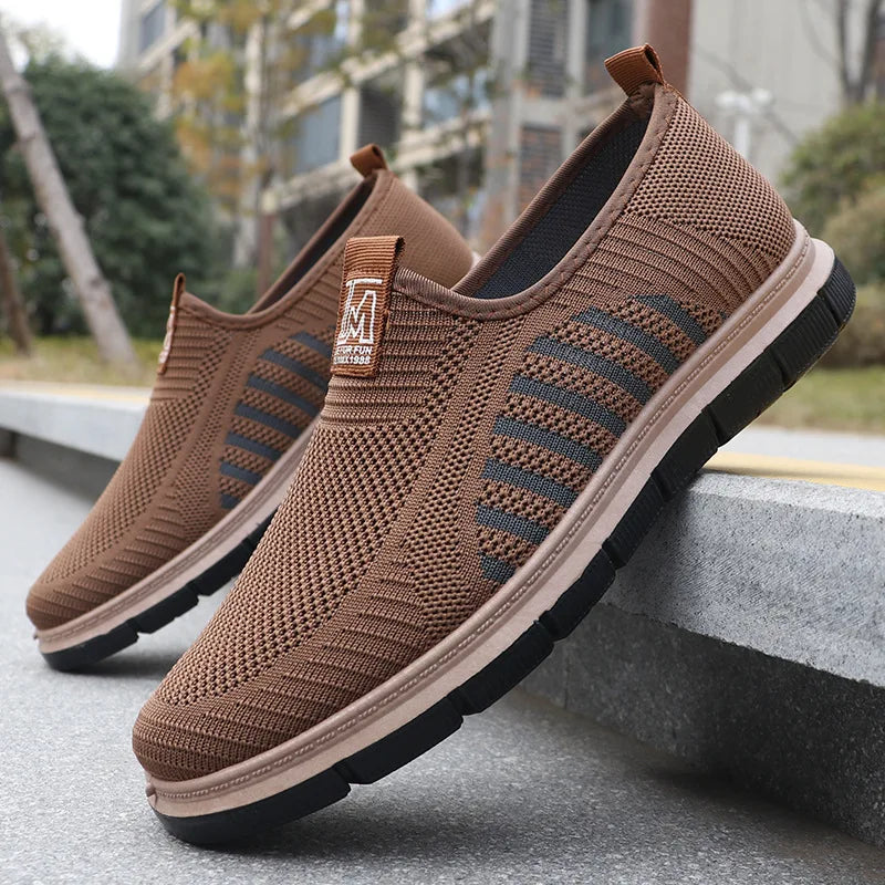 Wesley | Men's Slip-On Knit Sneakers