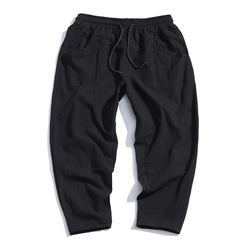 William | Men's Cropped Drawstring Pants