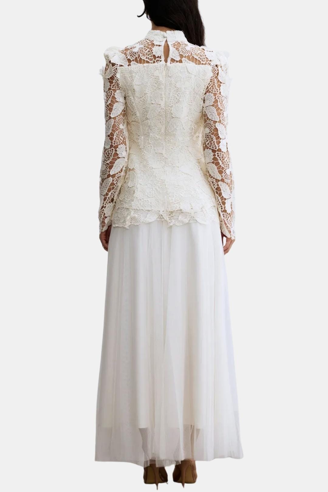 Willow | Women's Long Sleeve Lace Maxi Dress