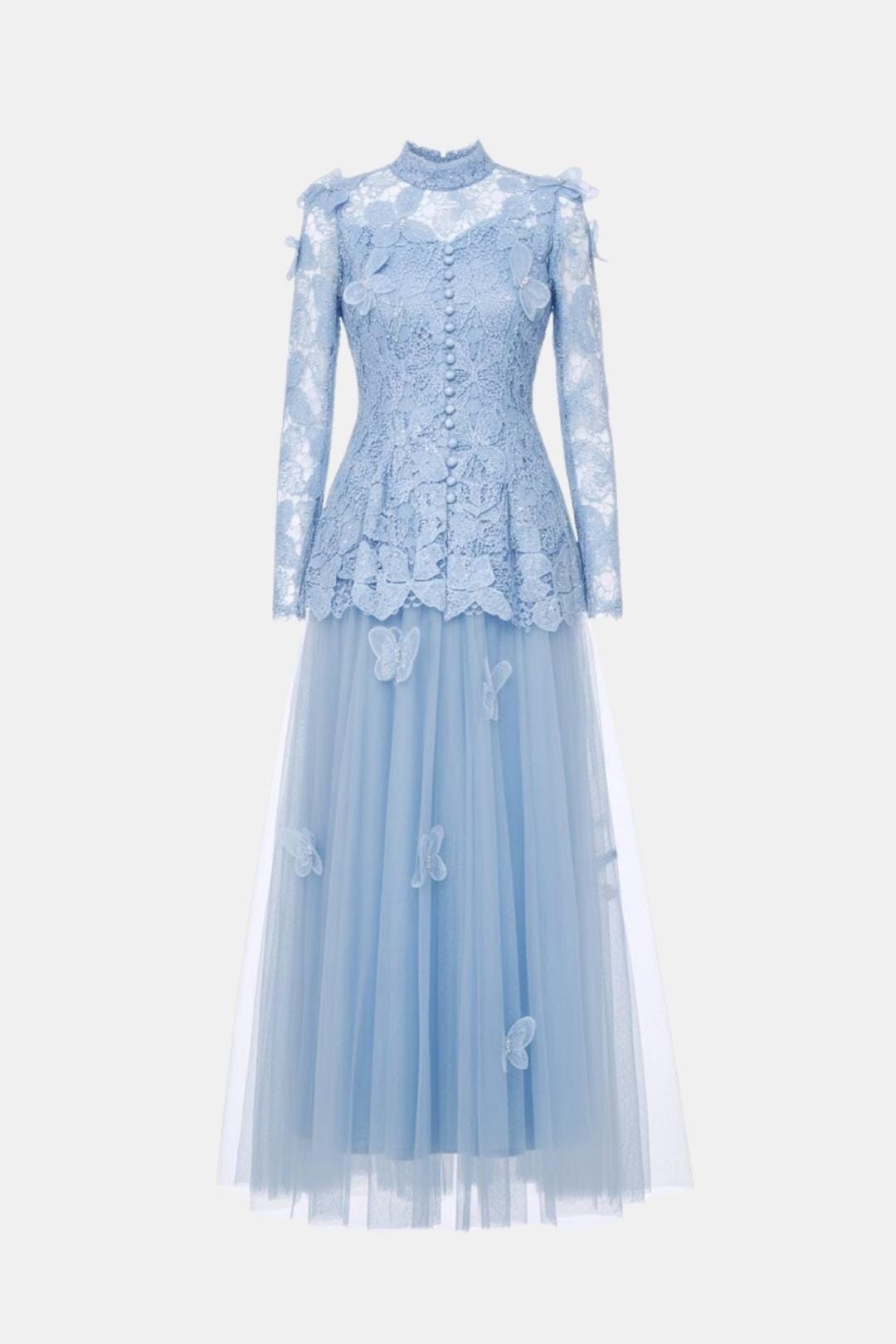 Willow | Women's Long Sleeve Lace Maxi Dress