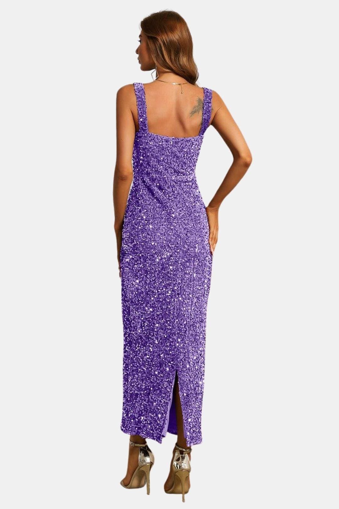 Zoe | Women's Sleeveless Bodycon Maxi Dress